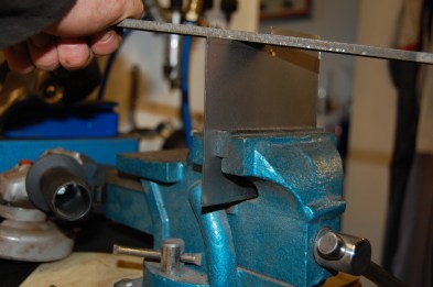 Edges cleaned up and trimmed to fit.