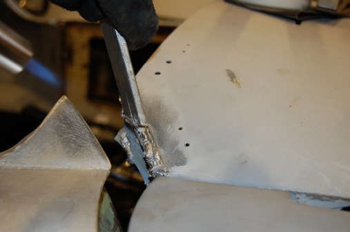 It looks bad at this stage, but as long as the lead blobs on and holds, its ok.