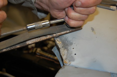 Working with the body file is very satisfying and quickly achieves the required shape.