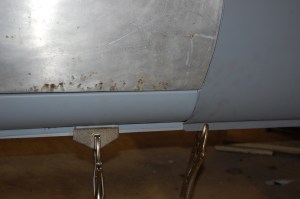 Front wing to outer sill not bad for first fit.