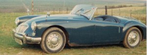 photo of mga 1500 roadster