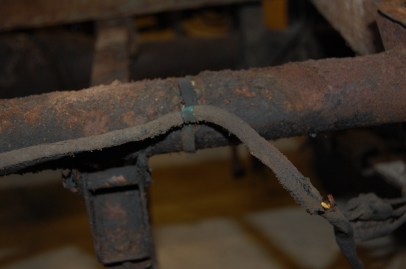 A few shots during chassis strip down, to help with building up again.