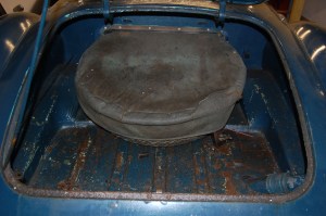 Boot floor is solid, with only surface rust, but lip suround is ragged where the spongy rubber seal held moisture.