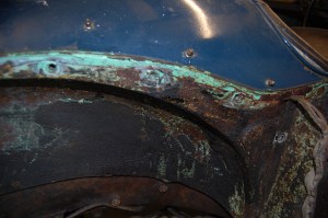 Evidence of original underseal.