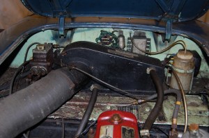 As I intend to use the car for touring, I plan to carry out the now acceptable up-grades of disc front brakes, alternator, 5-speed gearbox, electronic ignition and electric cooling fan. A re-conditioned Ford Type 9 gearbox was purchased in 2010 and this will be fitted using the 'Hi-Gear' conversion kit.