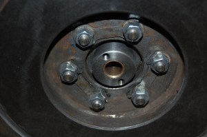 First job for the 5-speed gearbox conversion is the removal of the first motion shaft spigot bush and replacement with the one supplied in the Hi-gear kit, to take the Type 9 spigot.