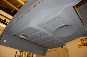 Some small holes inevitably appeared during blasting, but nothing more than expected - the fuel tank was a write-off.