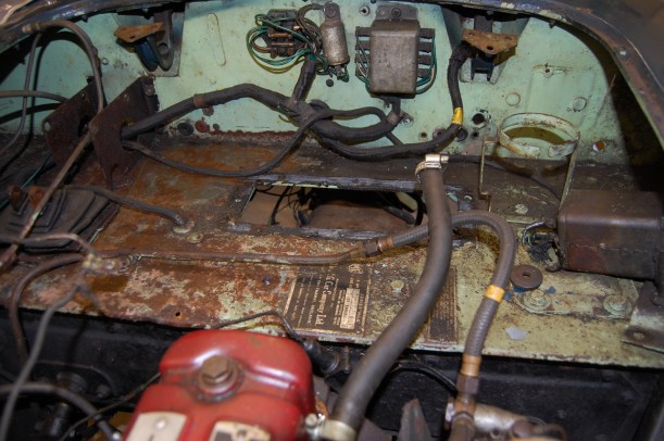 Full Strip down of body in readiness for removing the body.