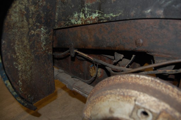 Storage for many years was in a small lock-up garage just half a mile from the seashore with it's salt laden air. This was the worst period.